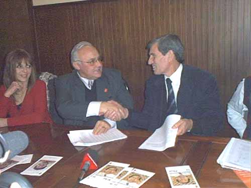 La firma del convenio con el Banco Hipotecario Nacional. Una decisi�n estrat�gica.