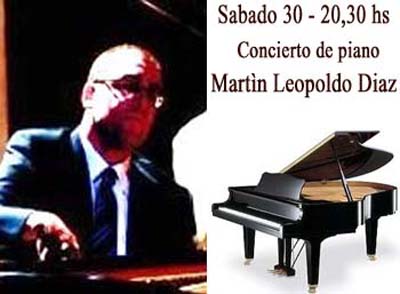 Concierto de piano de Mart�n Leopoldo Diaz
