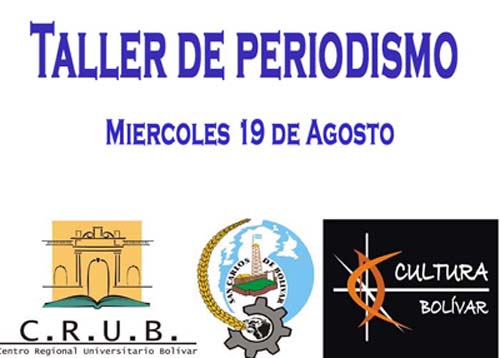 Taller de periodismo en el CRUB