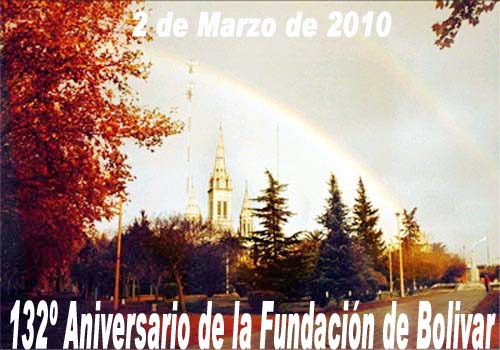 132� Aniversario de la fundaci�n de Bol�var