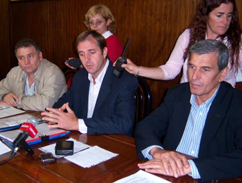 Gestiones por obras en La Plata