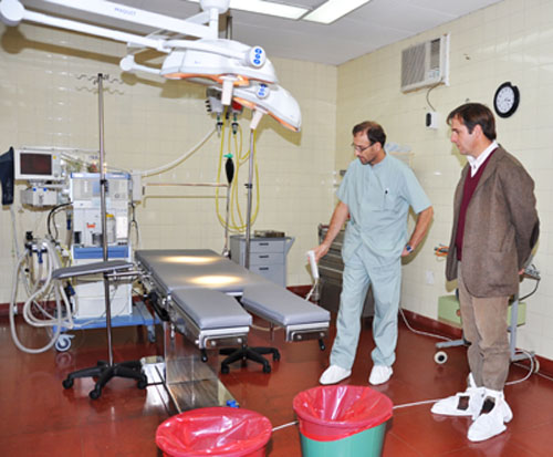 M�s equipamiento para el Hospital