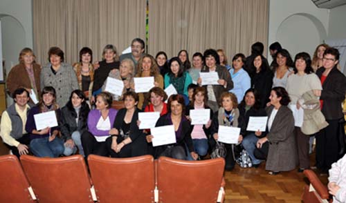 Entrega certificados primer curso de 