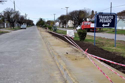 Se est�n realizando distintas obras en la ciudad