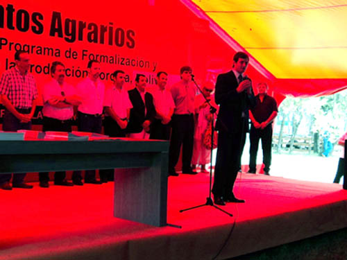 Exitosa jornada de producci�n porcina en Bol�var