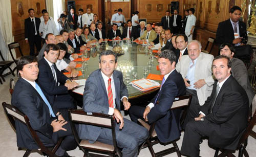 Eduardo Bucca firm� un convenio con Florencio Ranzazzo sobre Seguridad Vial