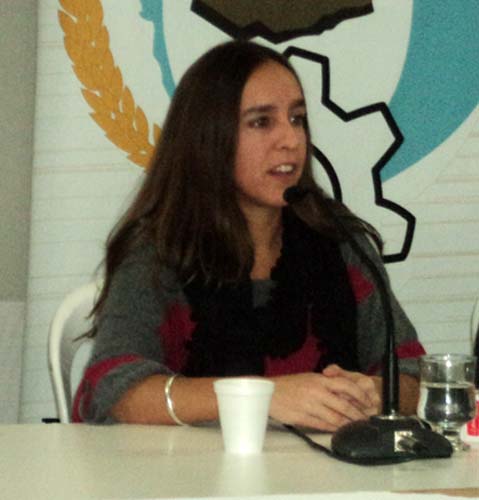 Valeria Urruty present� lineamientos del �rea a su cargo