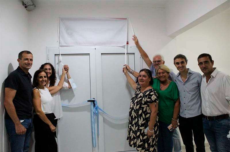 Quedó inaugurado el nuevo sector de gastroenterología del hospital municipal