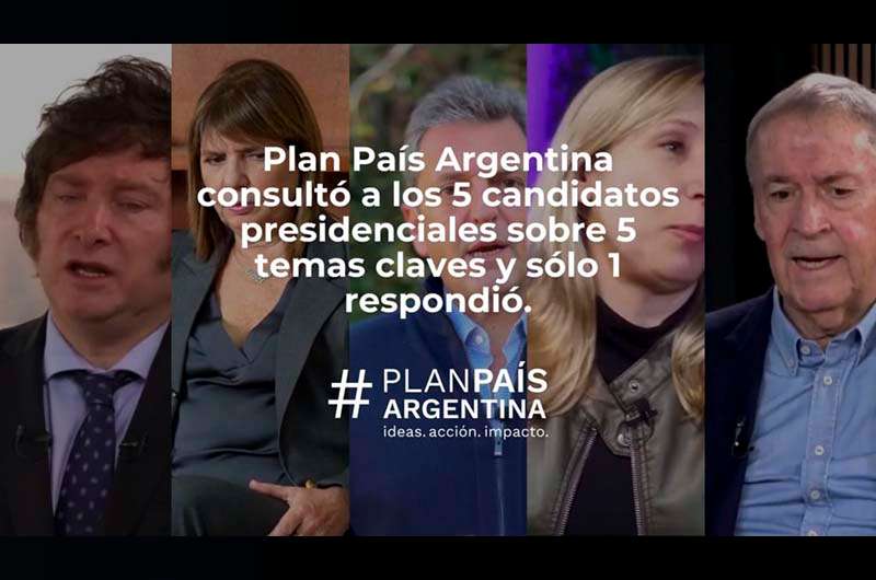 Consultó a los 5 candidatos presidenciales sobre 5 temas claves y sólo 1 respondió
