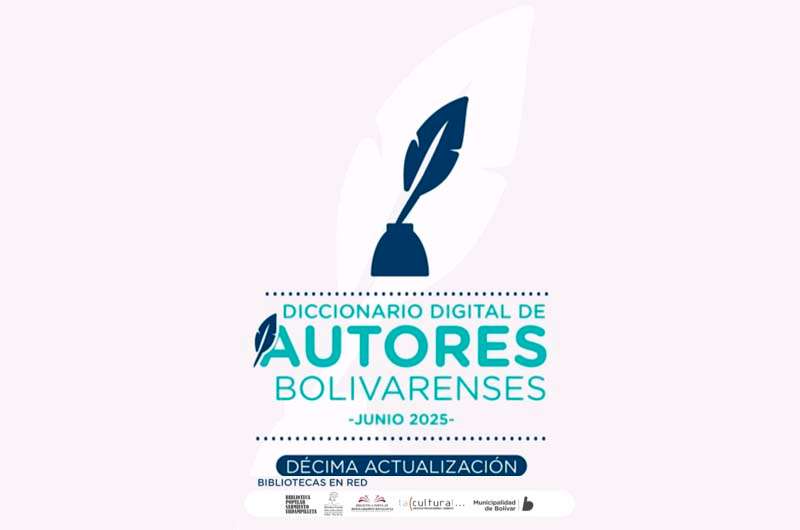 Nueva actualización del Diccionario Digital de Autores de Bolívar