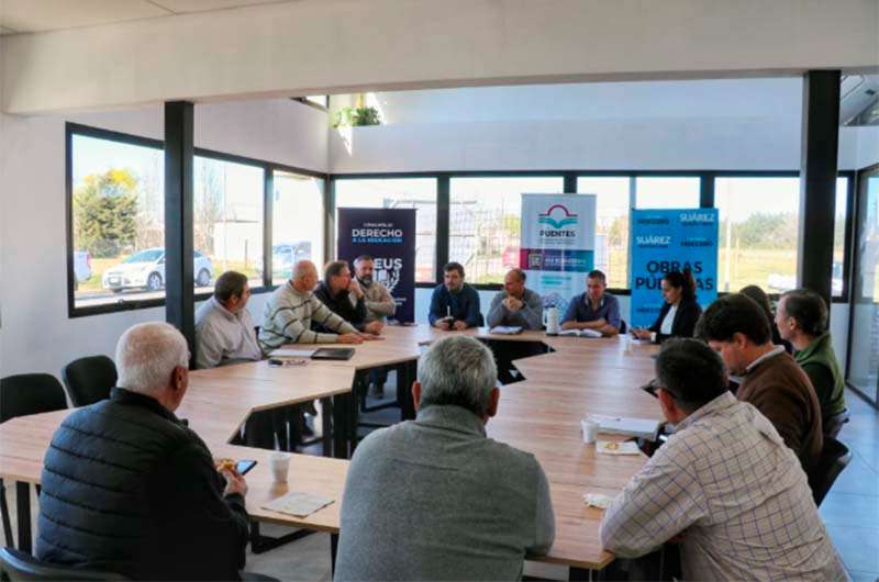 Bolívar participó de la reunión intermedia de la Cuenca del Salado