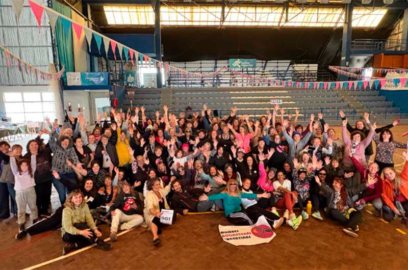 Se desarrolla en Bolívar el 1º Encuentro de Mujeres Rodanteras Argentinas