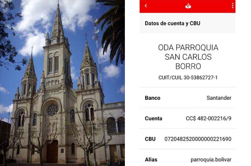 Está en marcha la reparación de la Parroquia