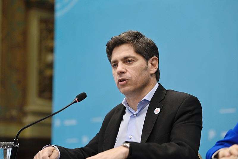 Kicillof pide el voto urgente de la Ley de Financiamiento