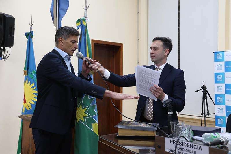 Eduardo “Bali” Bucca asumió un nuevo mandato como Intendente