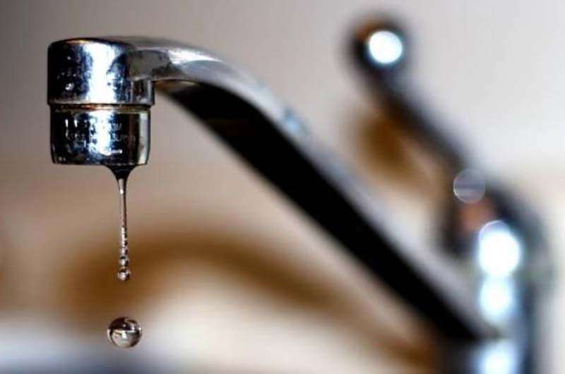 Corte total del suministro de agua