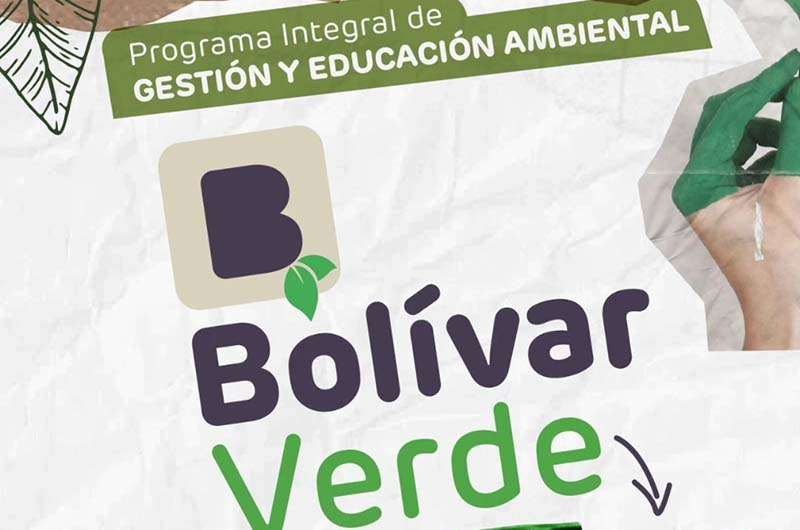El municipio presentó el programa “Bolívar Verde”