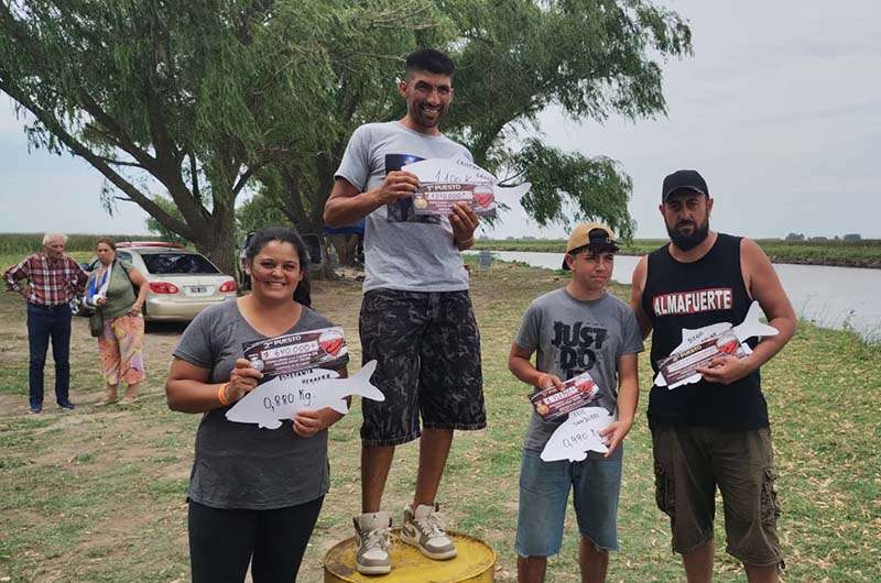 Cristian Grosso ganó el concurso a la carpa de mayor peso