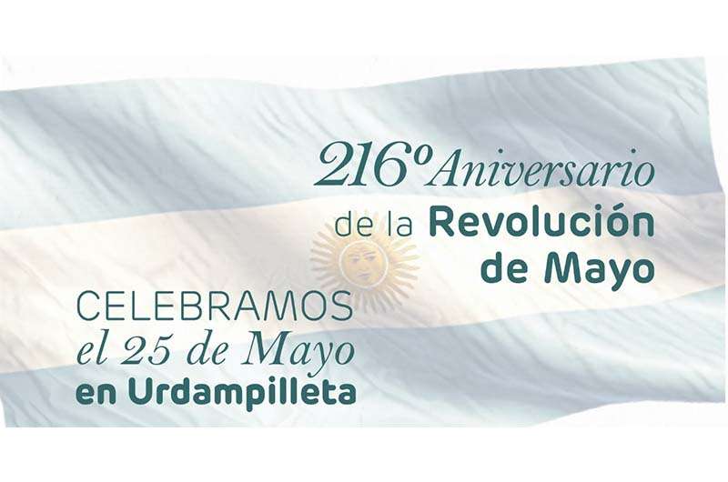 Urdampilleta celebra el 25 de Mayo con un acto oficial y maratón patria