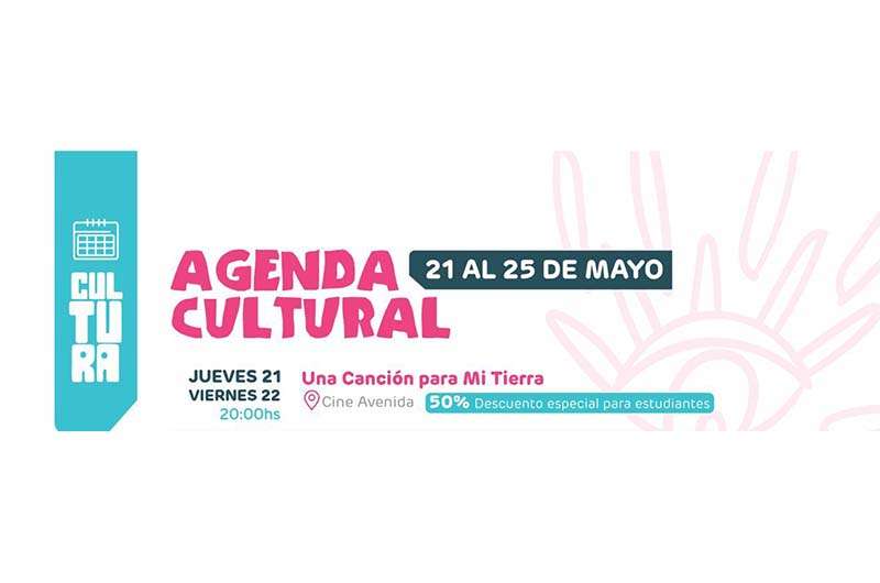 Agenda cultural del fin de semana