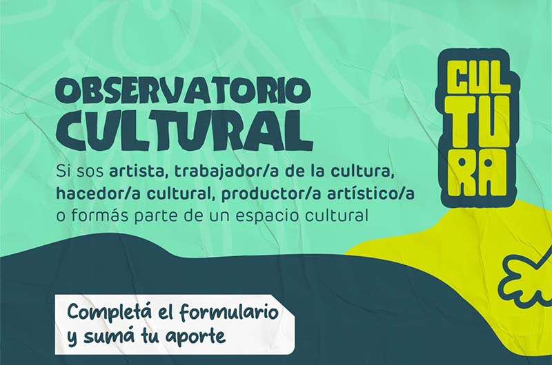 Nuevo relevamiento del sector cultural local
