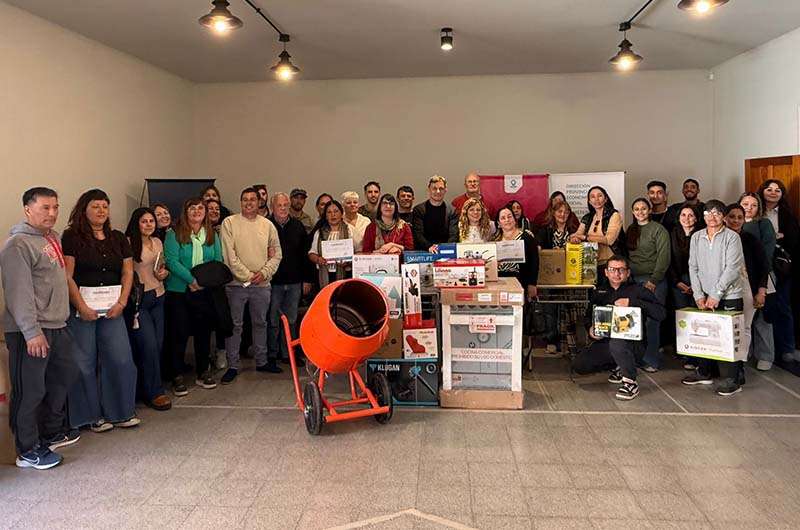 Más de $ 14.000.000 en herramientas para emprendimientos locales